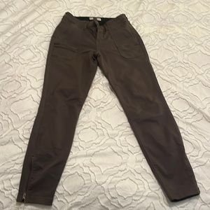 KNOX ROSE Jeans - Mid/Reg Rise: Dark brown